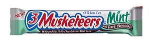 3 Musketeers - Dark Chocolate with Mint - CandyFavorites