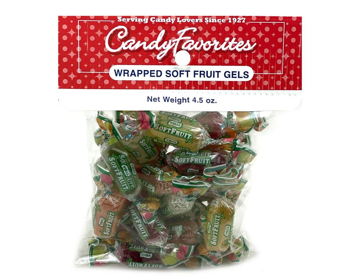 CandyFavorites Wrapped Soft Fruit Gels Hang Bags - CandyFavorites