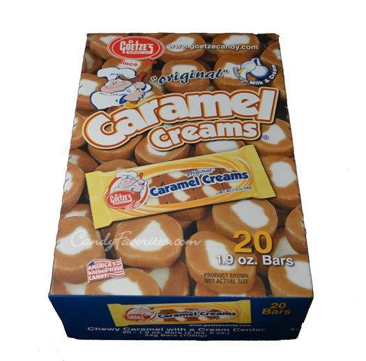 Caramel Creams 1.9 oz. Ten Pack - CandyFavorites