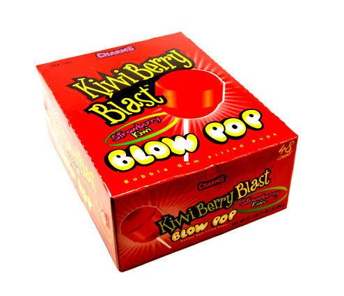 Charms Kiwi Berry Blast Blow Pops - CandyFavorites