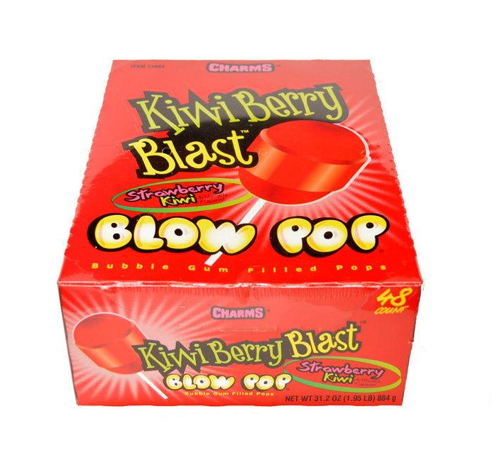 Charms Kiwi Berry Blast Blow Pops - CandyFavorites