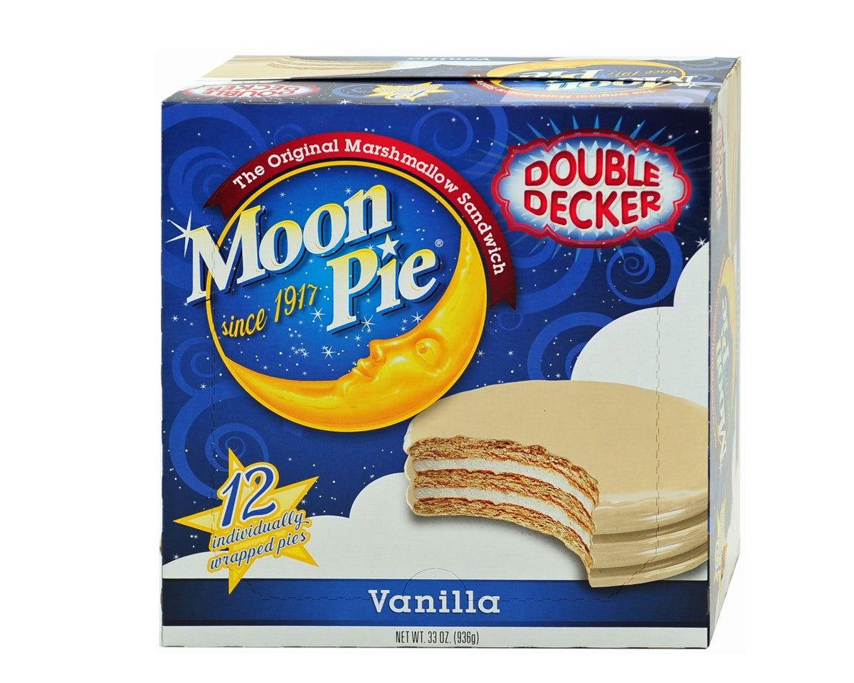 Chattanooga Vanilla 2.75 oz. Double Decker Moon Pies - CandyFavorites