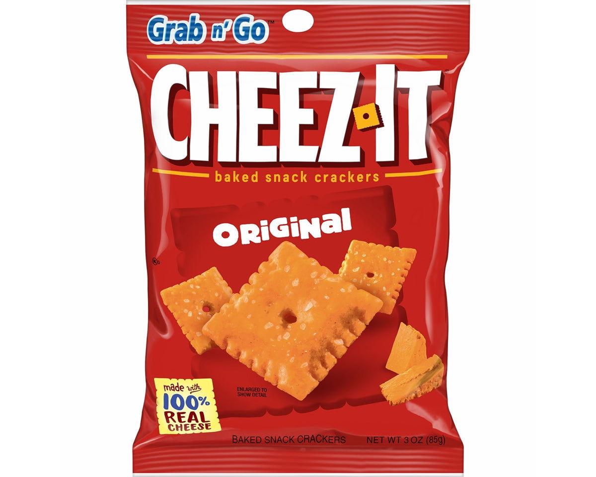 Cheez-It Original Grab n' Go Baked Snack Crackers Bags - CandyFavorites