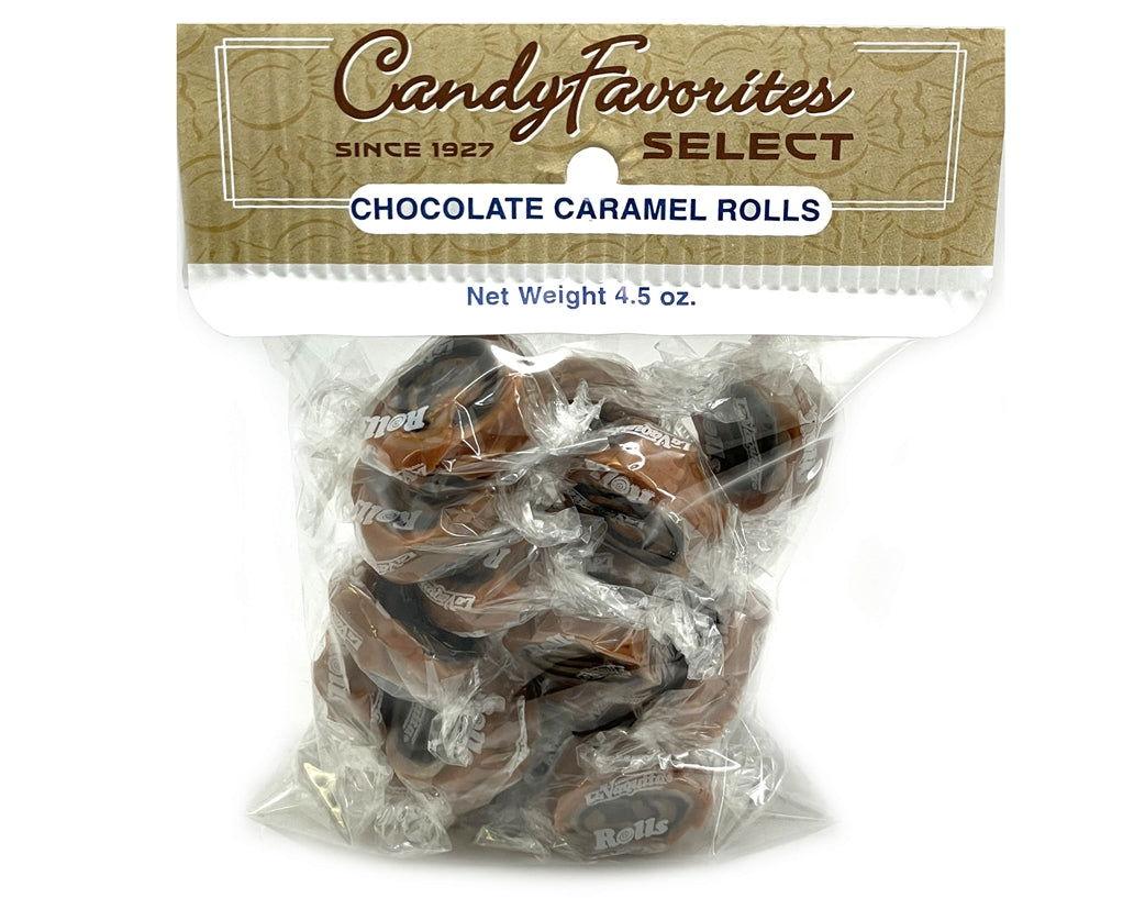 Chocolate Caramel Rolls "Select Label" Bags - CandyFavorites