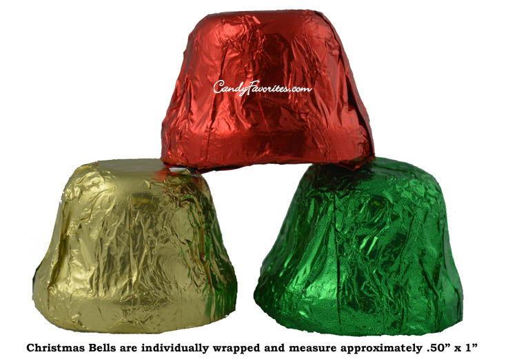 Chocolate Christmas Bells - CandyFavorites