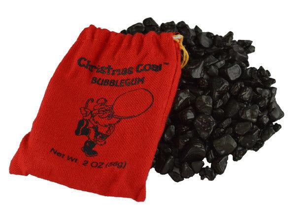 Christmas Bubble Gum Coal Bag - CandyFavorites