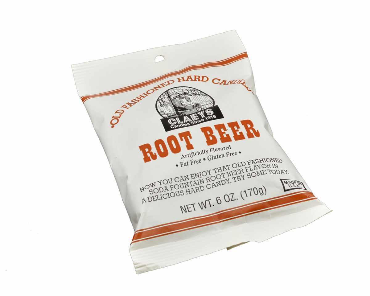 Claeys Root Beer Old Fashioned Hard Candies - CandyFavorites