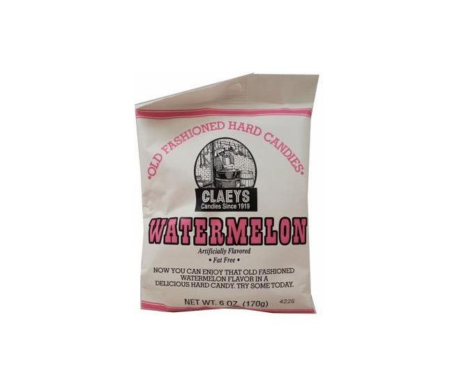 Claeys Watermelon Old Fashioned Hard Candy 6 oz. Bags - CandyFavorites