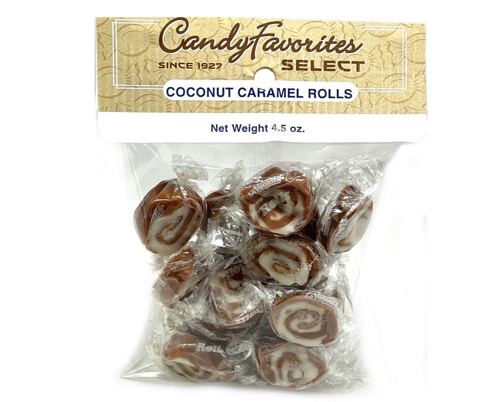 Coconut Caramel Rolls "Select Label"  Bags - CandyFavorites