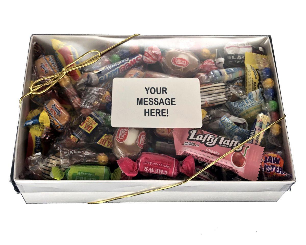 Custom Printed Americana Candy Mix Gift Box - CandyFavorites