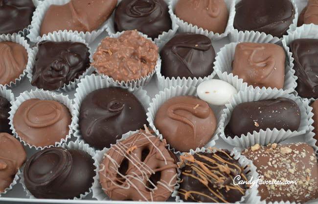 Dark and Milk Chocolate One Pound Assortment - CandyFavorites