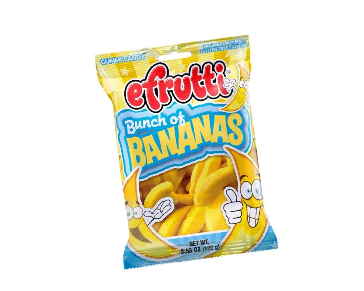 Efrutti Bunch of Bananas Gummi Candy 3.5 oz. Bags - CandyFavorites
