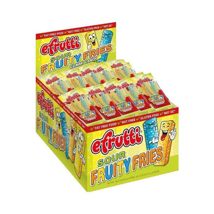 Efrutti Sour Fruity Fries Gummi Candy - CandyFavorites