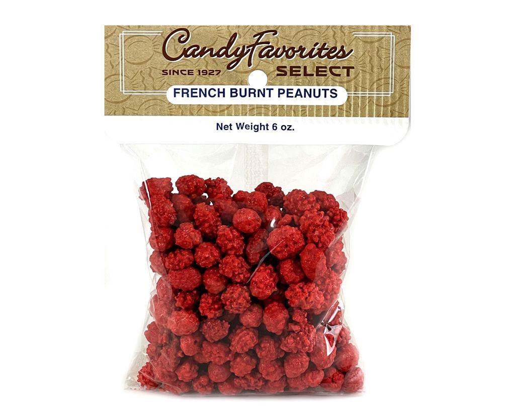 French Burnt Peanuts "Select Label" 6 oz. Peg Bags - CandyFavorites