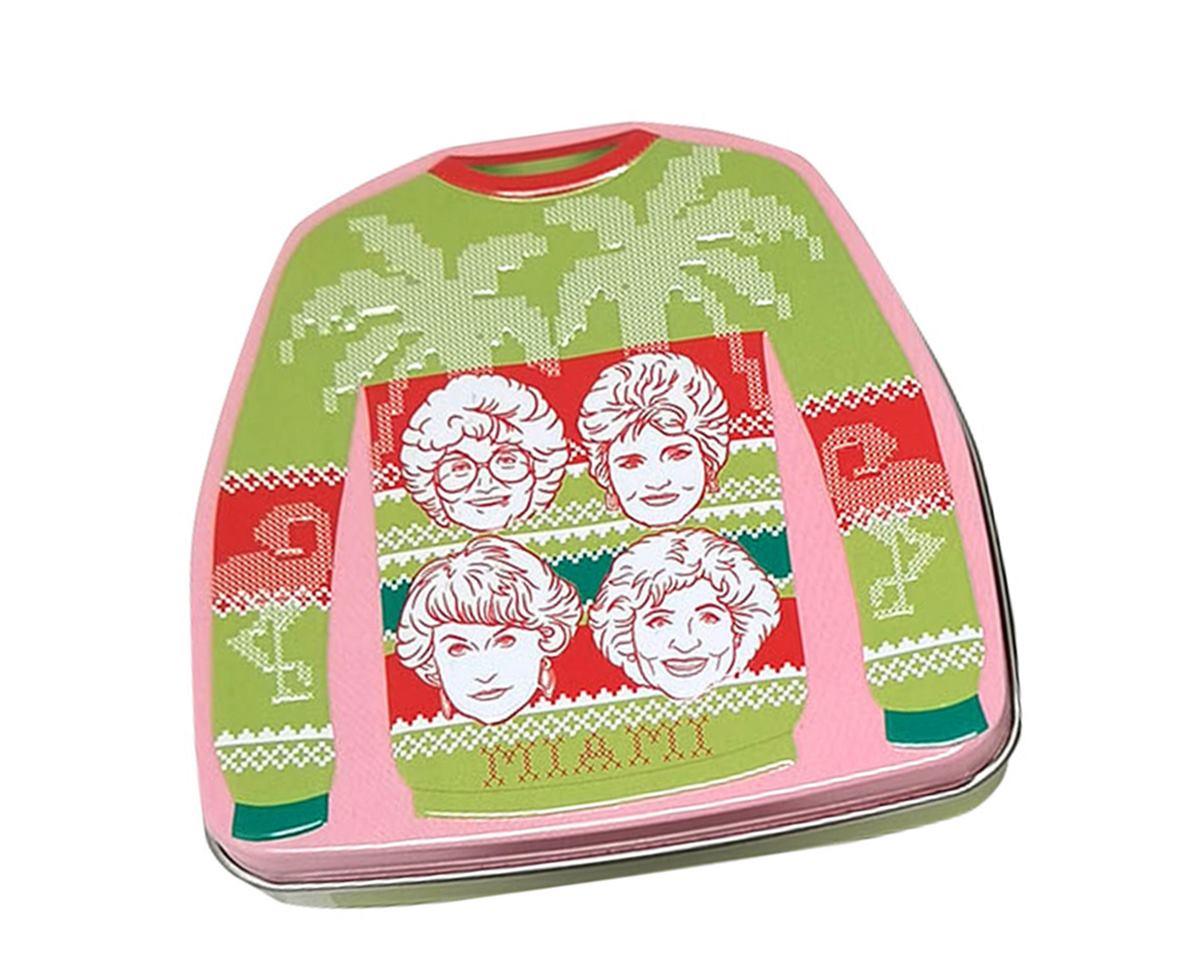 Golden Girls Palm Sweater Candy Filled Tin - CandyFavorites