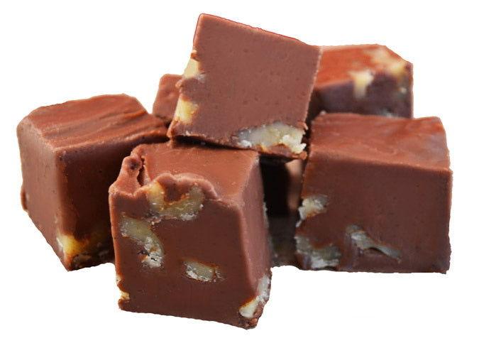 Gourmet Chocolate Nut Fudge 1 lb. Gift Box - CandyFavorites