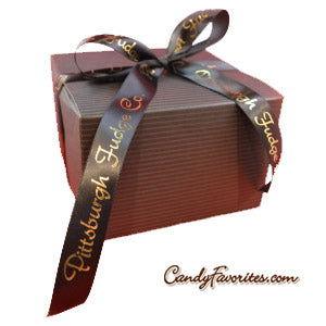 Gourmet Chocolate Nut Fudge 1 lb. Gift Box - CandyFavorites