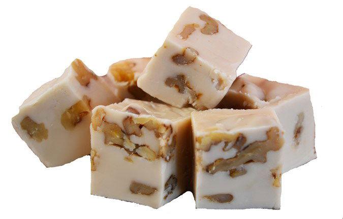 Gourmet Maple Walnut Fudge 1 lb. Gift Box - CandyFavorites
