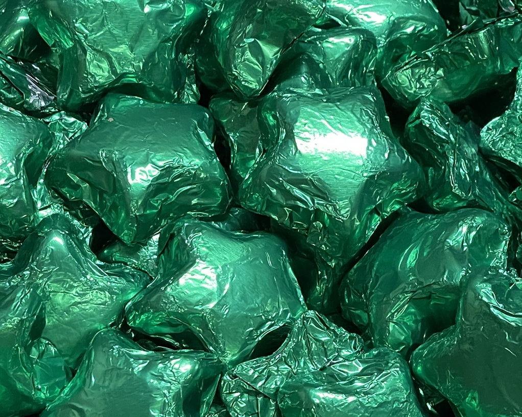 Green Chocolate Stars - CandyFavorites