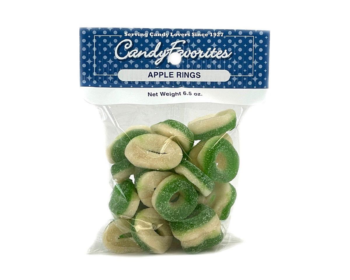 Gummi Apple Rings 6.5 oz. Bags - CandyFavorites