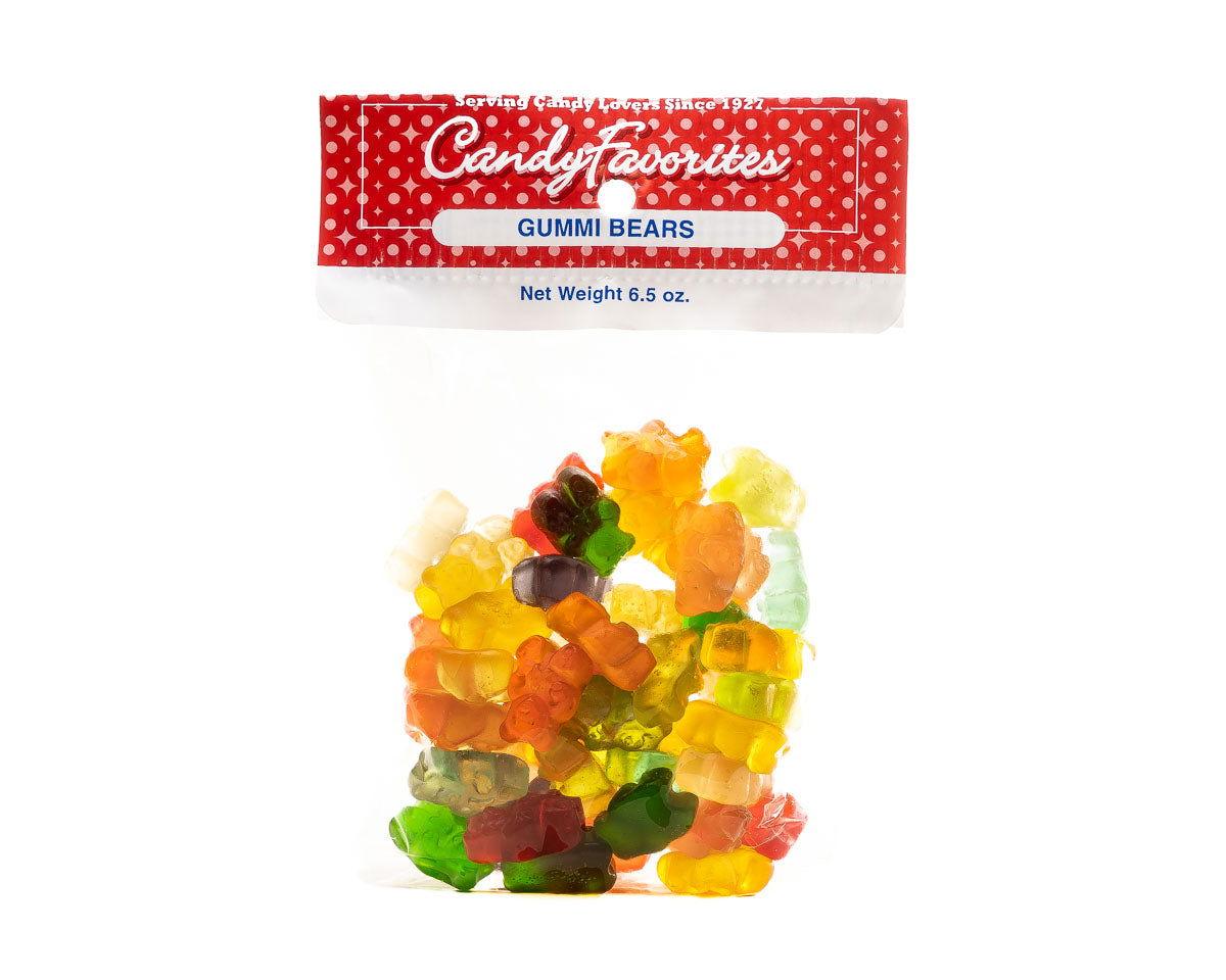 Gummi Bears 6.5 Ounce Peg Bags - CandyFavorites