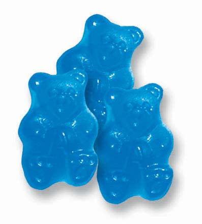 Gummi Bears Blue Raspberry - CandyFavorites