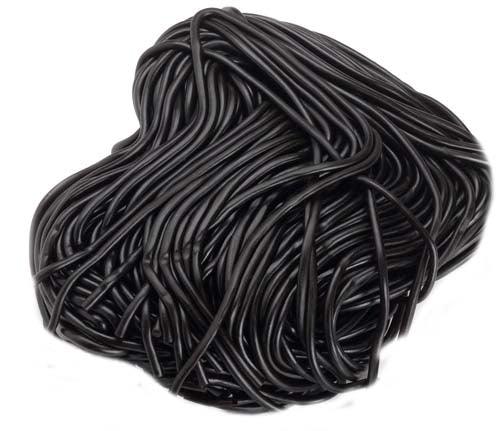 Gustafs Black Licorice Laces - CandyFavorites