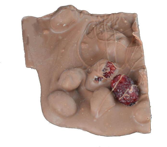 Handmade Dark Chocolate Cranberry Bark 1 lb. Gift Box - CandyFavorites
