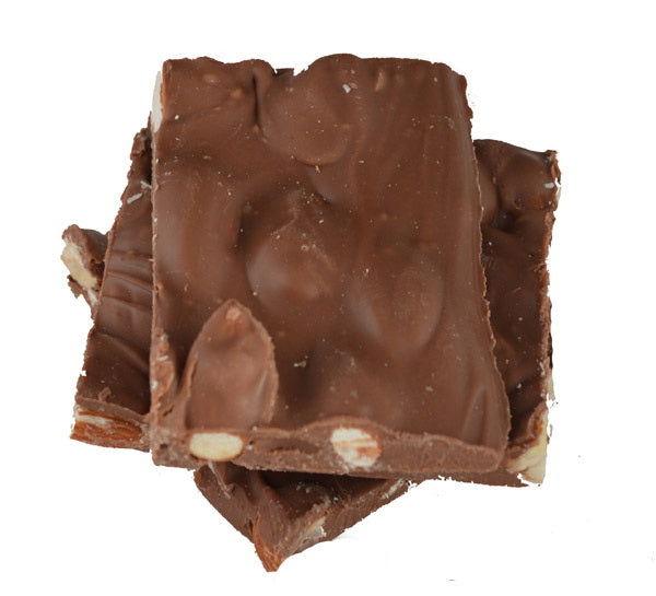 Handmade Pecan Chocolate Bark 1 lb. Gift Box - CandyFavorites