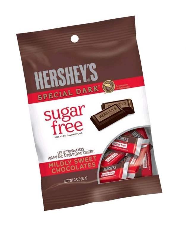 Hershey's Dark Chocolate Mini Bars Sugar Free - CandyFavorites
