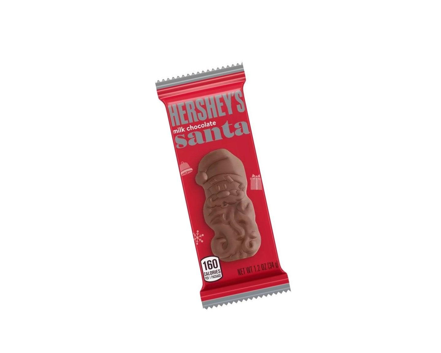 Hershey's Milk Chocolate Santa - CandyFavorites