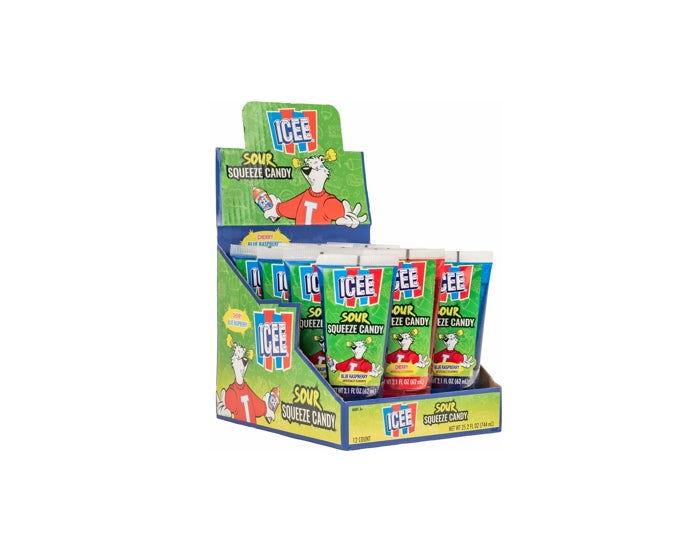 Icee Sour Squeeze Candy – 12 / Box - CandyFavorites