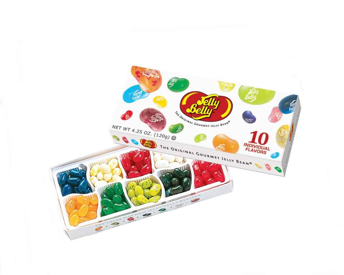 Jelly Belly 10 Flavor Jelly Bean Gift Box - CandyFavorites