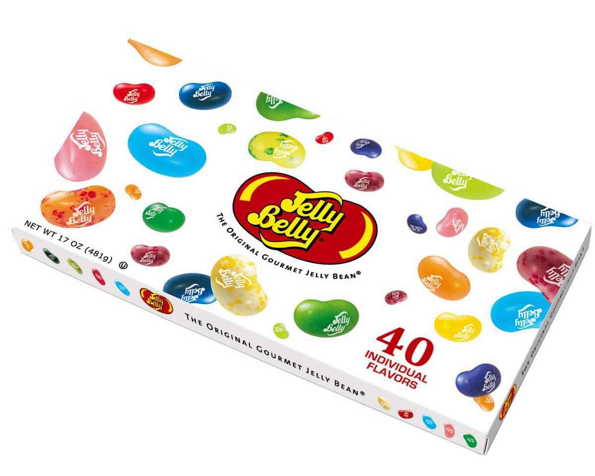 Jelly Belly 40 Flavor Jelly Bean Gift Box - CandyFavorites