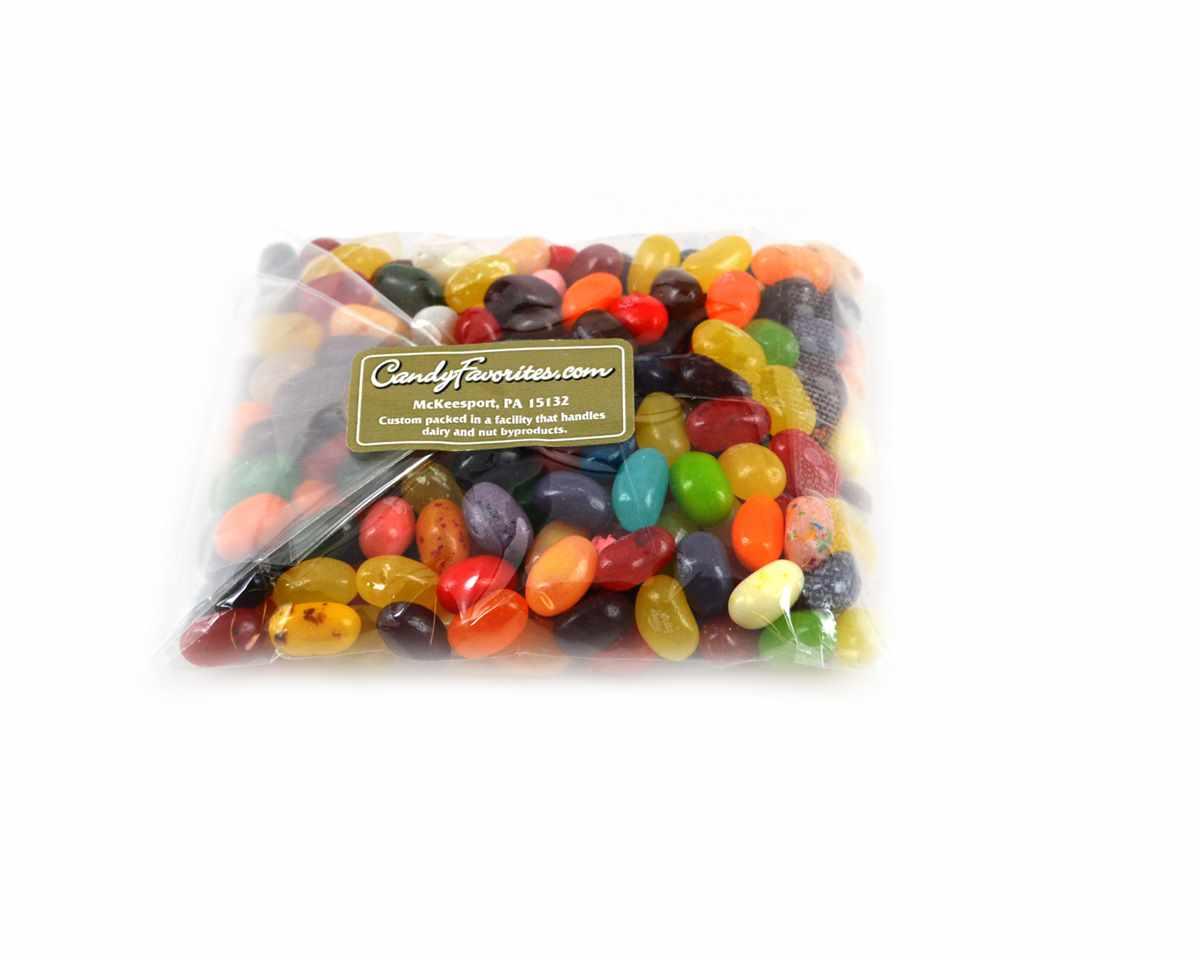 Jelly Belly 49 Flavor Assorted Gourmet Jelly Beans 8 Ounce Flat Bags - CandyFavorites