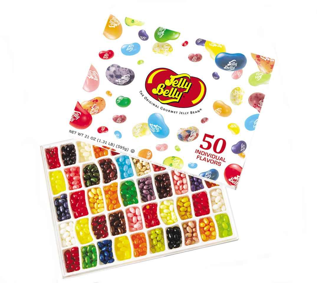 Jelly Belly 50 Flavor Gift Box - CandyFavorites