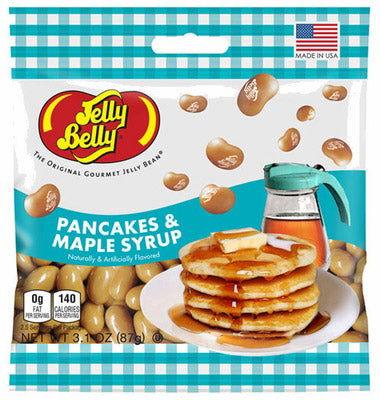 Jelly Belly Pancakes and Maple Syrup 3.1 oz. Bags - CandyFavorites