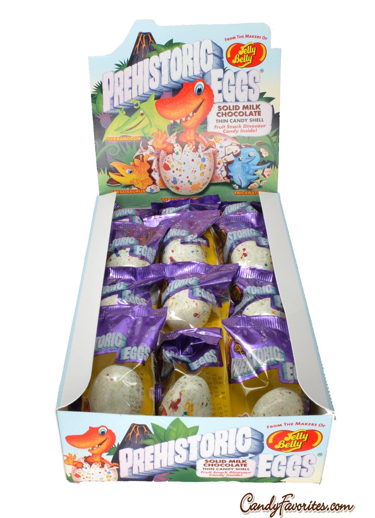 Jelly Belly Prehistoric Egg with Gummi Dinosaur Center - CandyFavorites