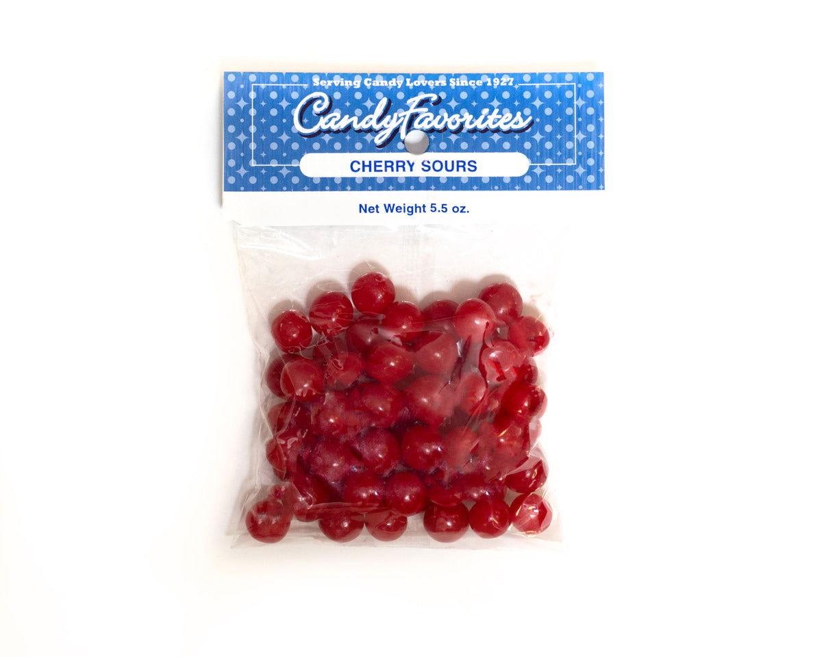 Jersey Sour Cherries 5.5 Ounce Peg Bags - CandyFavorites