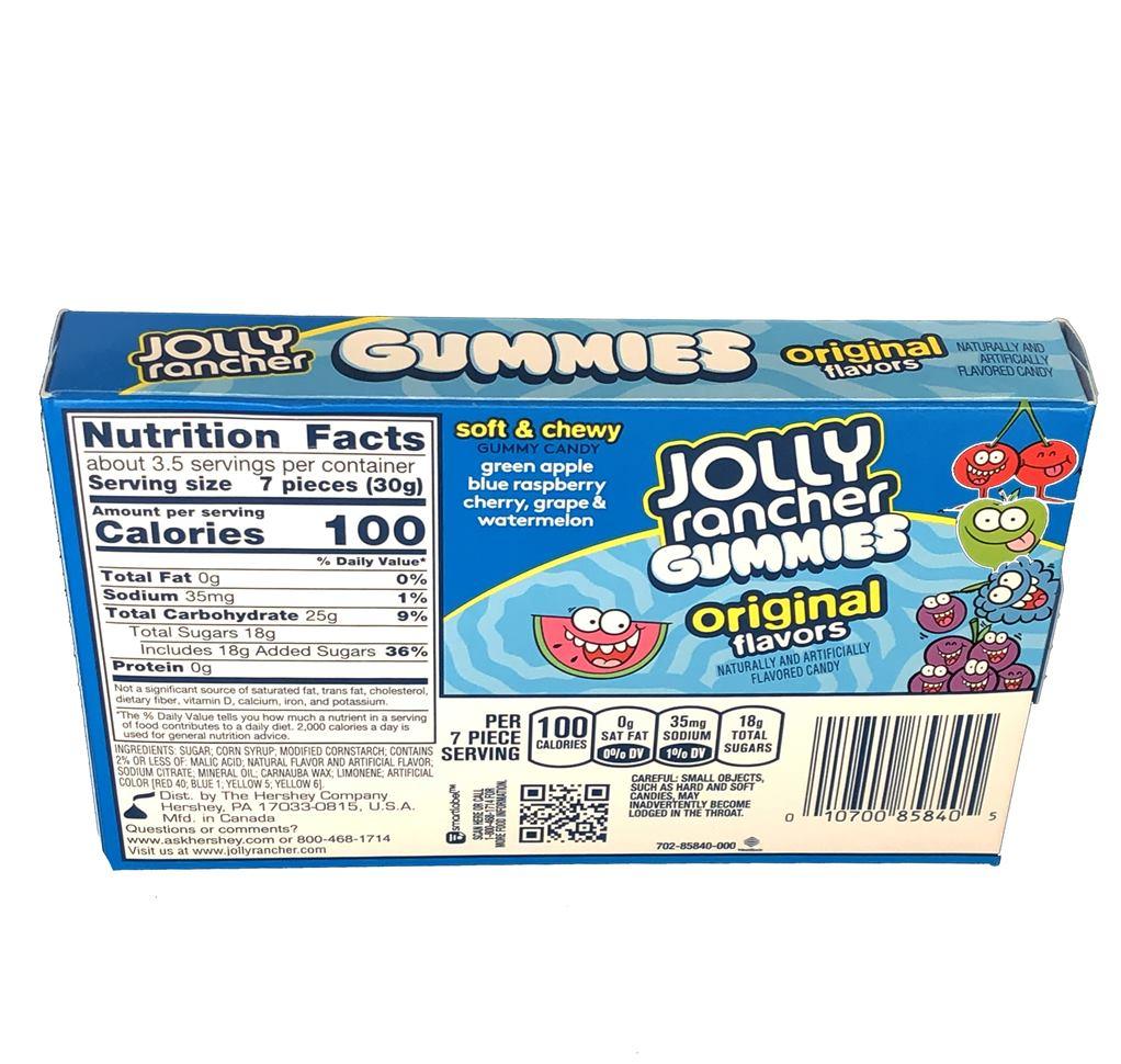 Jolly Rancher Gummies "Original Flavors" 3.5 oz. Box - CandyFavorites