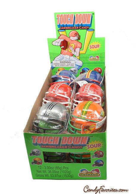 Kidsmania Touchdown Sour Jawbreakers Candy - CandyFavorites