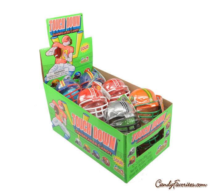 Kidsmania Touchdown Sour Jawbreakers Candy - CandyFavorites