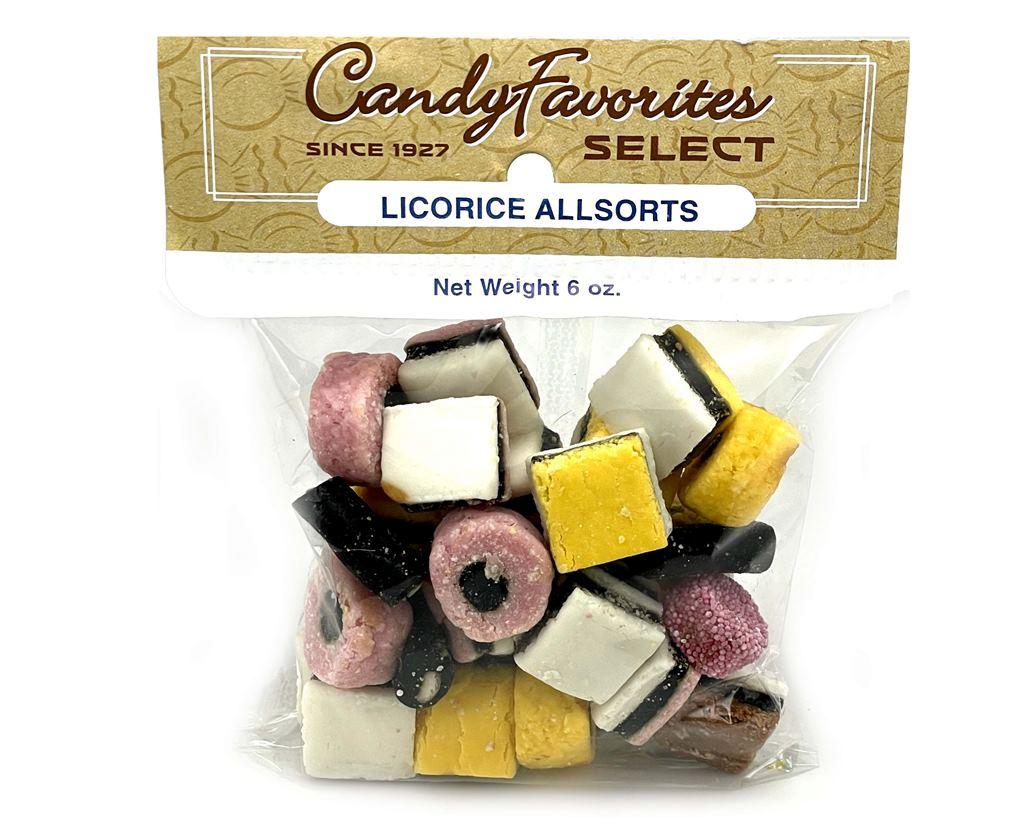 Licorice Allsorts "Select Label" Peg Bags - CandyFavorites