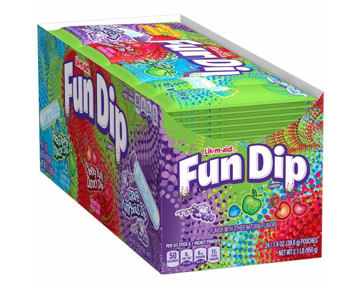Lik-M-Aid Fun Dip Candy Large Pack - CandyFavorites