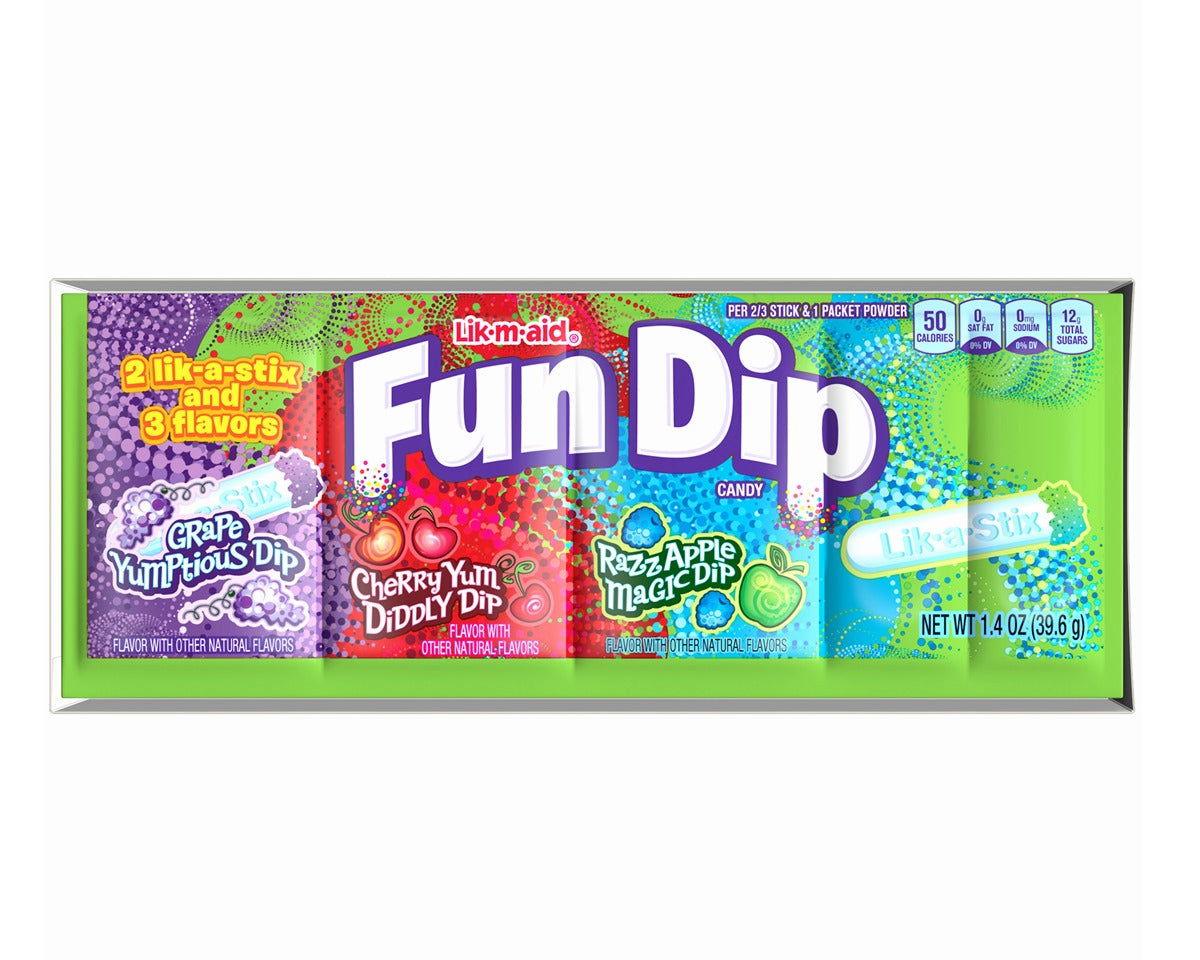 Lik-M-Aid Fun Dip Candy Large Pack - CandyFavorites