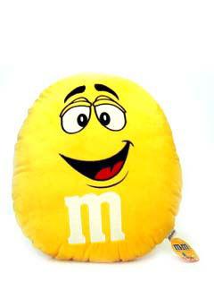 M&M's ® Yellow Character Plush Pillow - CandyFavorites