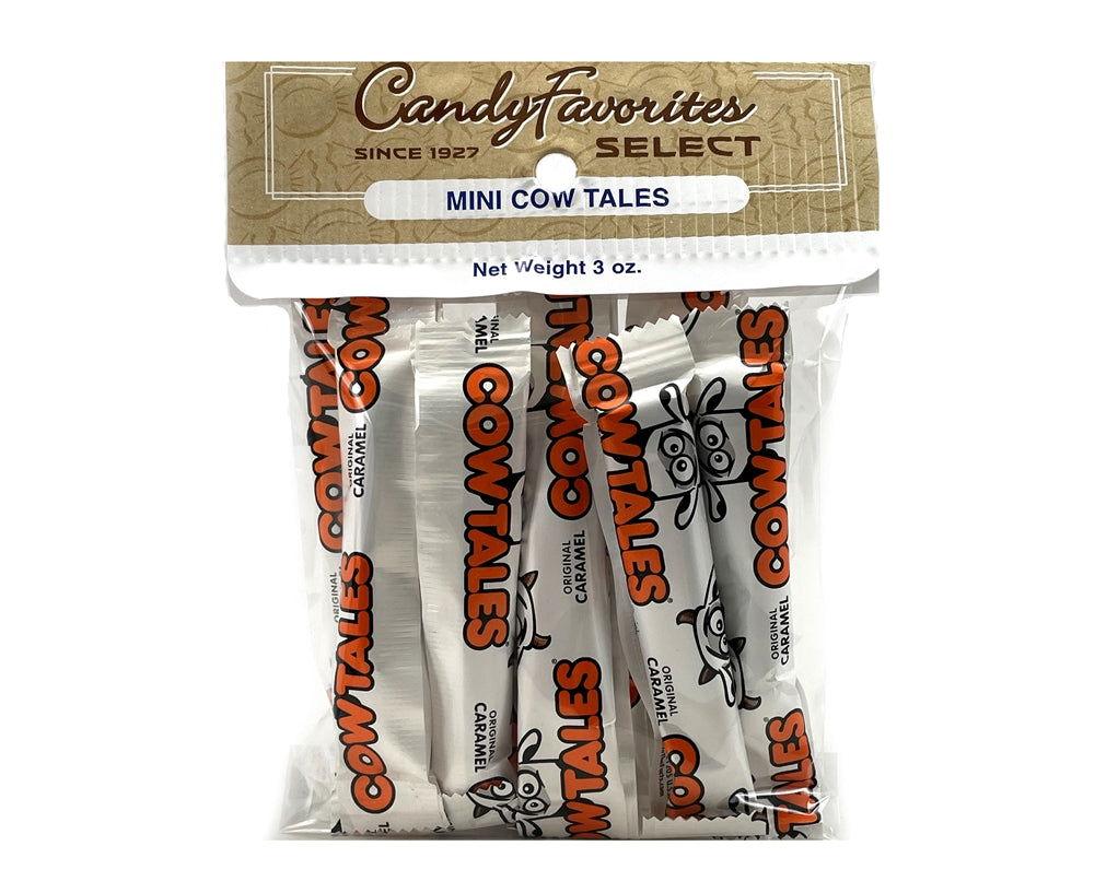 Mini Cow Tales "Select Label" Peg Bags - CandyFavorites