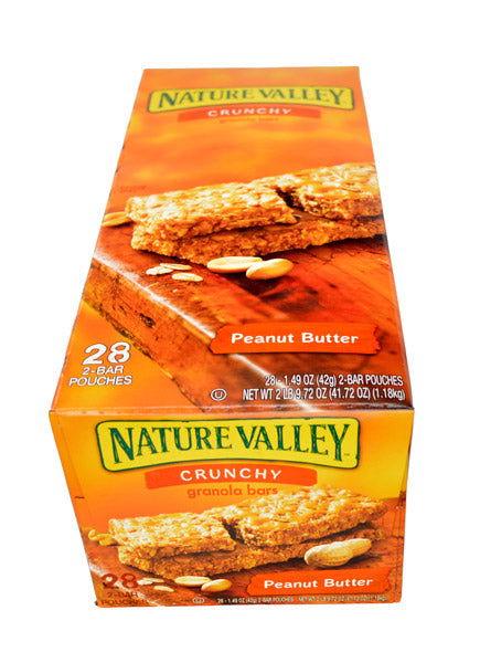 Nature Valley Peanut Butter Crunchy Granola Bars - CandyFavorites