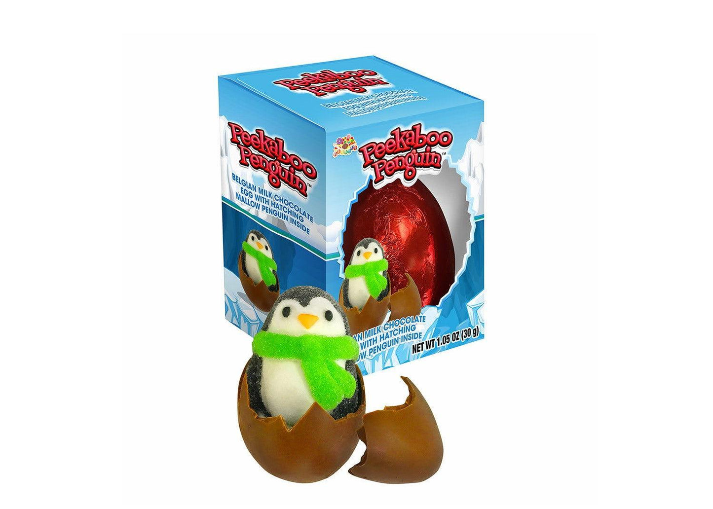 Peek A Boo Chocolate Penguins - CandyFavorites