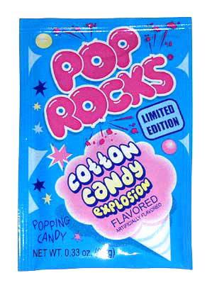 Pop Rocks Cotton Candy - 24 / Box - CandyFavorites